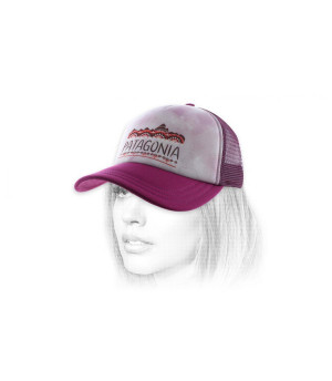 Damen Cap Patagonia magenta W's Fitz Roy Interstate magenta